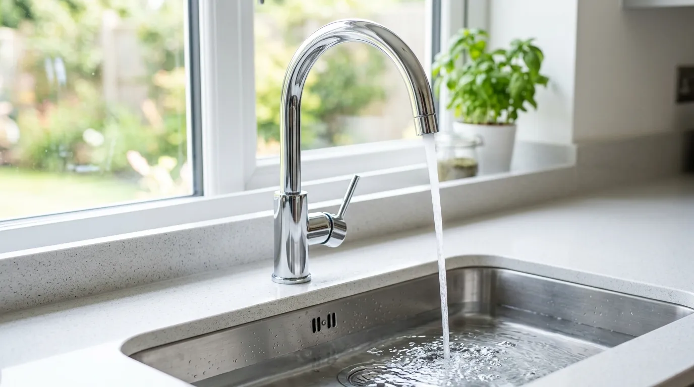 Local Plumbing Master Pros same day plumber fixing a faucet in Harrisville, OH